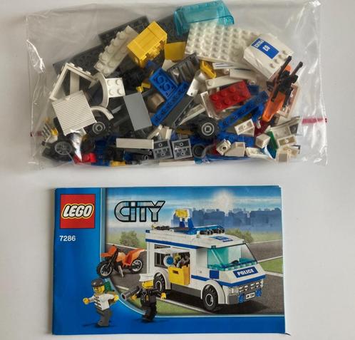 Lego City Prisoner transport 7286, Kinderen en Baby's, Speelgoed | Duplo en Lego, Lego, Complete set, Ophalen of Verzenden