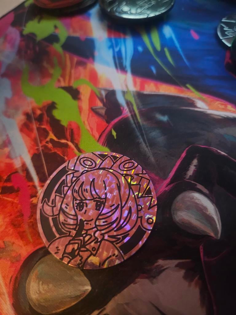 Pokémon Coin - Verzamelobject, Ophalen of Verzenden, Gebruikt, Overige typen, Foil