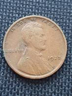 Oude one cent 1927 Amerika Lincoln penny, Postzegels en Munten, Ophalen of Verzenden, Noord-Amerika, Losse munt