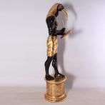 Egyptian Thot beeld w Base 6 ft. – Thot hoogte 236 cm, Ophalen, Nieuw