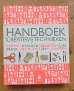 Handboek Creatieve Technieken - textiel, keramiek, zeep enz, Boeken, Hobby en Vrije tijd, Zo goed als nieuw, Verzenden, Overige onderwerpen