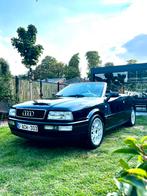Audi cabrio 1992, als nieuw, 82.000km!, Auto's, Voorwielaandrijving, Cabriolet, Blauw, 133 pk
