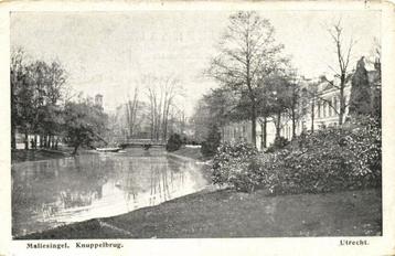 Maliesingel. Knuppelbrug. - Utrecht. - ongelopen beschikbaar voor biedingen