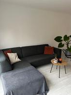 Grijze hoekbank, Huis en Inrichting, Banken | Bankstellen, Ophalen, Gebruikt, Vierpersoons of meer, Hoekbank