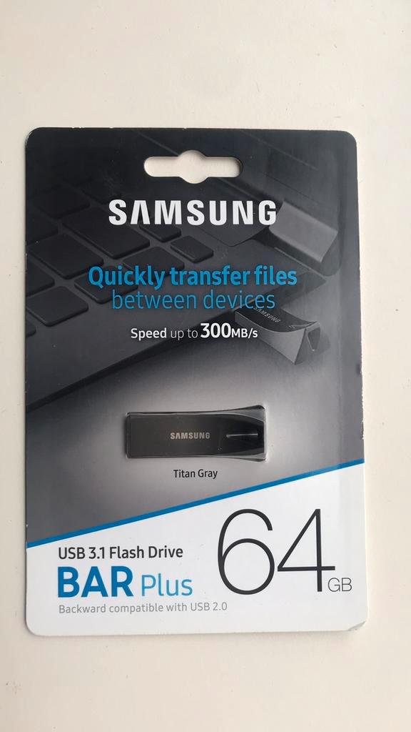 Samsung MUF-64BE, Computers en Software, USB Sticks, Zo goed als nieuw, 64 GB, Ophalen of Verzenden