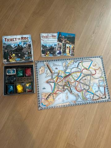 Ticket to ride spel days of wonder europe editie zgan beschikbaar voor biedingen
