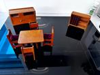 Vintage Poppenhuis Meubel Set, Antiek en Kunst, Ophalen of Verzenden
