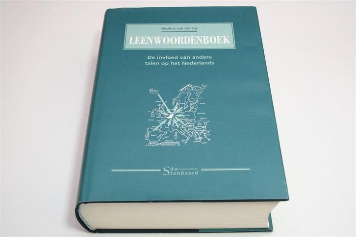 Leenwoordenboek — Nicoline van der Sijs — Invloed van Talen, Boeken, Woordenboeken, Gelezen, Nederlands, Overige uitgevers, Ophalen of Verzenden