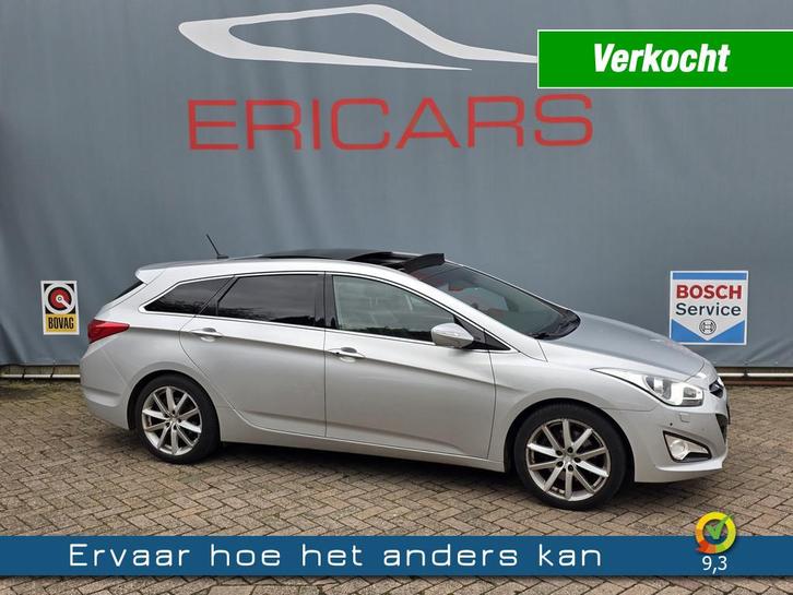Hyundai i40 Wagon 2.0 GDI i-Catcher PANODAK NAVI TEL LEER, Auto's, Hyundai, Bedrijf, Te koop, i40, ABS, Achteruitrijcamera, Airbags