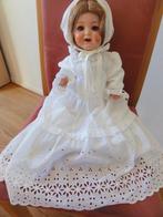 Antieke babypop ev. met poppenstoel, Ophalen of Verzenden