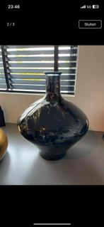 Grote vaas zwart met goud, Nieuw, Ophalen of Verzenden