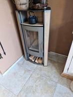 Mooie haard zwart met tegels, Ophalen, Gebruikt, Vrijstaande haard