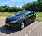 Seat Ibiza 1.4 2009 | Nieuwe APK | Airco | Cruise control, Voorwielaandrijving, Zwart, Handgeschakeld, 1000 kg