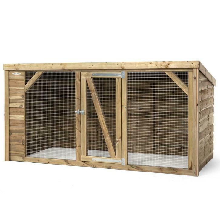 Voldux Houten Kippenren Brit, Dieren en Toebehoren, Pluimvee | Toebehoren, Ophalen of Verzenden