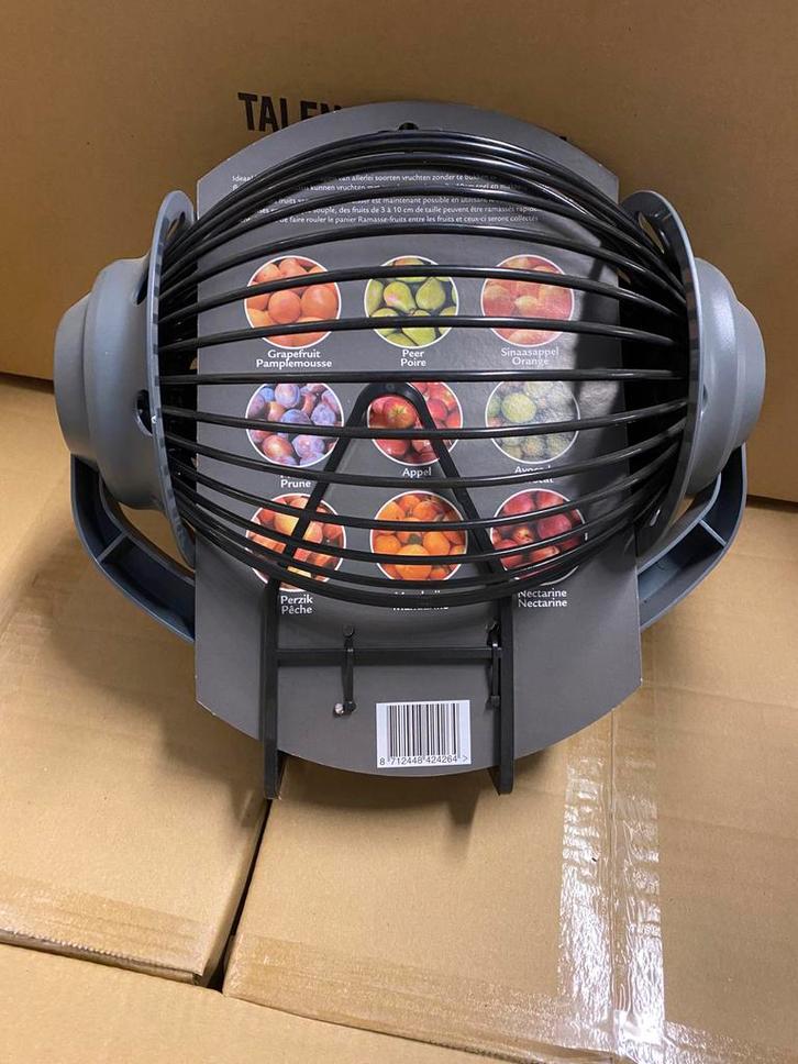 4 x grove Notenraper / Fruitplukker - Nieuw, Tuin en Terras, Hand-tuingereedschap, Nieuw, Overige soorten, Ophalen of Verzenden