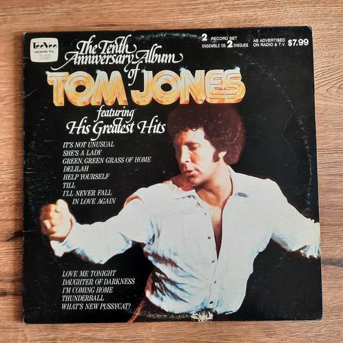 2x LP - Tom Jones - the tenth anniversary album, Cd's en Dvd's, Vinyl | Pop, Gebruikt, 1960 tot 1980, Ophalen of Verzenden