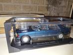 1:18 MERCEDES W126 560 SEL BIAUW NOREV, Ophalen, Auto, ., Nieuw