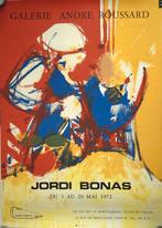 Jordi Bonas litho en zeefdruk "Galerie André Roussard 1972", Ophalen