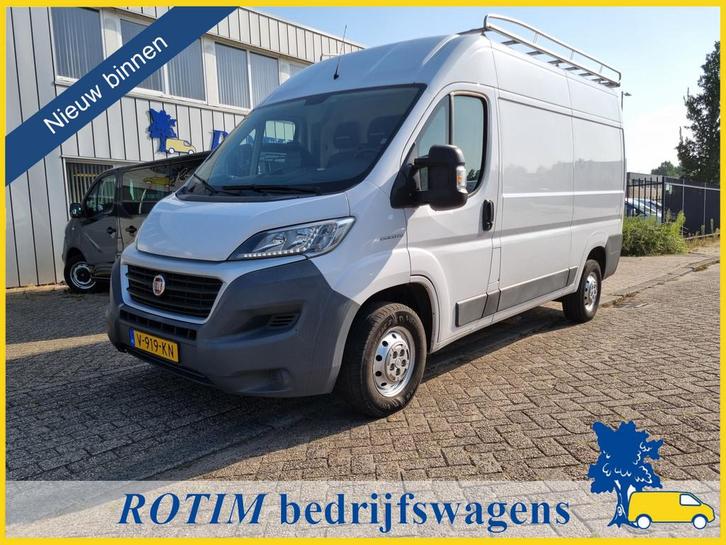 Fiat Ducato 30 2.3 M.Jet L2H2 EURO 6 MARGE * NAP inruil/fin, Auto's, Bestelauto's, Bedrijf, Te koop, ABS, Achteruitrijcamera, Airconditioning
