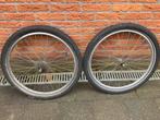 26 inch Wielset met Schwalbe Big Apple Banden, Fietsen en Brommers, Fietsonderdelen, Ophalen, Gebruikt, Mountainbike, Wiel