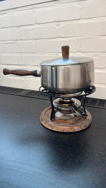 Fondueset met spiritusbrander beschikbaar voor biedingen