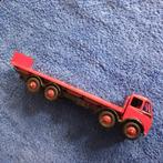 dinky toy 503 FODEN FLAT TRUCK TAILBOARD RED/BLACK ZEER MOOI, Dinky Toys, Gebruikt, Bus of Vrachtwagen, Verzenden