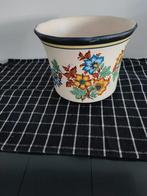 Voor de liefhebber,Gouda plateel, modica nr 520, Tuin en Terras, Bloempotten, Rond, Ophalen of Verzenden, Zo goed als nieuw, Aardewerk