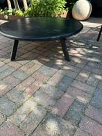 Leuke lage ijzeren lounche tafel, Ophalen, Zo goed als nieuw, Rond, Metaal