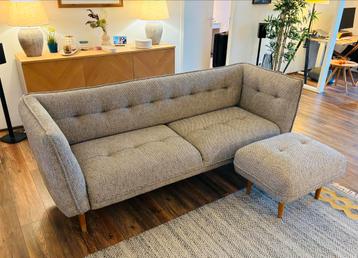 Bank met voetenkruk - Goosens beschikbaar voor biedingen