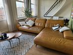 Musterring leather L-Shaped couch with adjustable headrests, Huis en Inrichting, Zo goed als nieuw, Ophalen