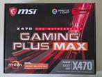 MSI X470 Gaming Plus Max, Computers en Software, Moederborden, Gebruikt, DDR4, Ophalen of Verzenden, Socket AM4