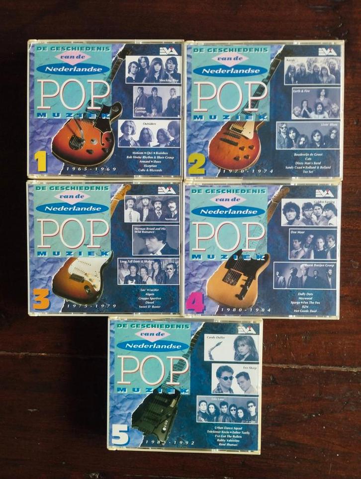 De Geschiedenis van de Nederlandse Popmuziek CD Boxset, Cd's en Dvd's, Cd's | Verzamelalbums, Gebruikt, Pop, Boxset, Ophalen