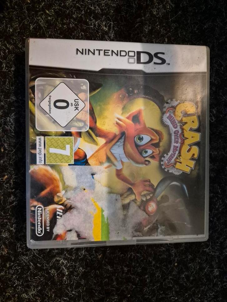 Crash Mind Over Mutant - Nintendo DS, Spelcomputers en Games, Games | Nintendo DS, Gebruikt, Platform, 1 speler, Vanaf 7 jaar