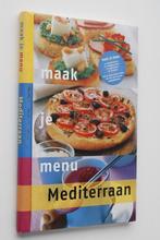 Maak je menu mediterraan (2010), Boeken, Zo goed als nieuw, Spanje, Verzenden
