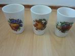 3 drinkbekers Frankton vintage jaren 60, Antiek en Kunst, Ophalen of Verzenden