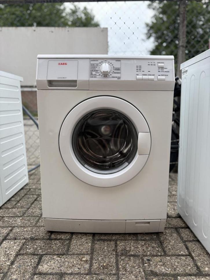 2de hands AEG wasmachine 6 kg 1400 toeren, Witgoed en Apparatuur, Wasmachines, Gebruikt, Voorlader, 4 tot 6 kg, 85 tot 90 cm, 1200 tot 1600 toeren