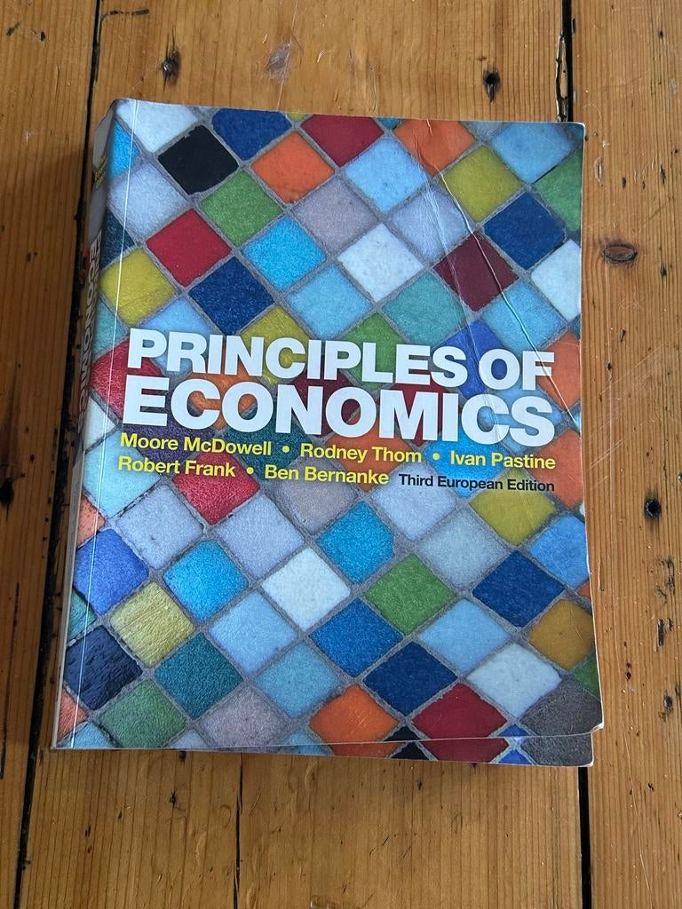 Principles of Economics - McDowell, Thom, Frank, Ophalen of Verzenden, Gamma, Zo goed als nieuw, HBO