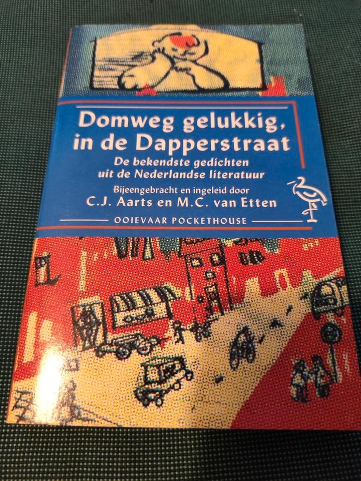 Domweg gelukkig, in de Dapperstraat - Gedichten, Boeken, Literatuur, Zo goed als nieuw, Nederland, Ophalen of Verzenden