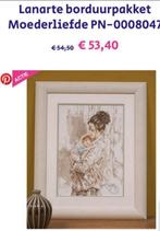 BORDUURPAKKET LANARTE MOTHER’S ️ LOVE, Hobby en Vrije tijd, Verzenden, Nieuw, Handborduren, Borduurpakket