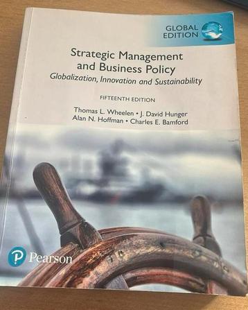 Strategic management and business policy beschikbaar voor biedingen