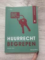 Boek: huurrecht begrepen 9789462909182, Boeken, Verzenden, Beta, Zo goed als nieuw, HBO