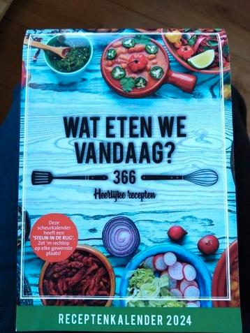 Receptenkalender 2024 - Wat eten we vandaag? beschikbaar voor biedingen