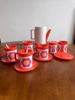 Vintage kinder serviessetje thee retro design, Antiek en Kunst, Antiek | Servies compleet, Ophalen of Verzenden