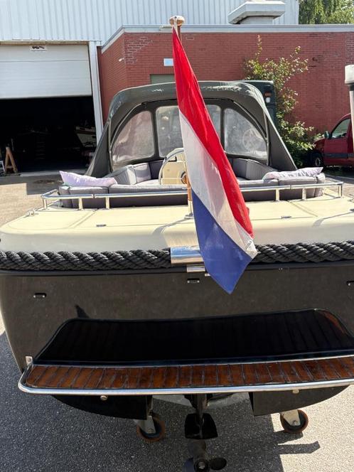 Liberty 530 bun + Suzuki 15pk 2022 + Zonnedek + NWE Trailer, Watersport en Boten, Sloepen, Gebruikt, 10 tot 30 pk, 3 tot 6 meter