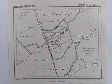 48 / Goudriaan Hoornaar Ottoland Litho door J. Kuyper beschikbaar voor biedingen