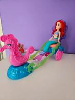 Disney Princess Ariel's Onderzeekoets, Kinderen en Baby's, Speelgoed | Poppen, Ophalen of Verzenden, Zo goed als nieuw, Barbie