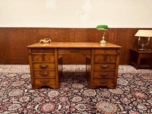 Klassiek Engels Landkaart Bureau, Antiek en Kunst, Antiek | Kantoor en Zakelijk, Ophalen
