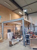 Stalen entresolvloer / tussenvloer, Ophalen