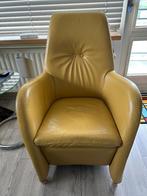 Leolux stoel fauteuil opknappert qua leer, Huis en Inrichting, Fauteuils, Ophalen, Gebruikt, Modern, 50 tot 75 cm