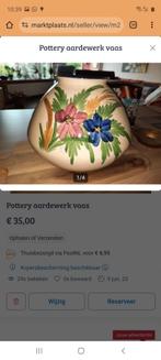 Pottery aardewerk vaas, Antiek en Kunst, Antiek | Keramiek en Aardewerk, Ophalen of Verzenden